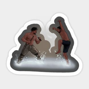 Karate Tchalla Sticker